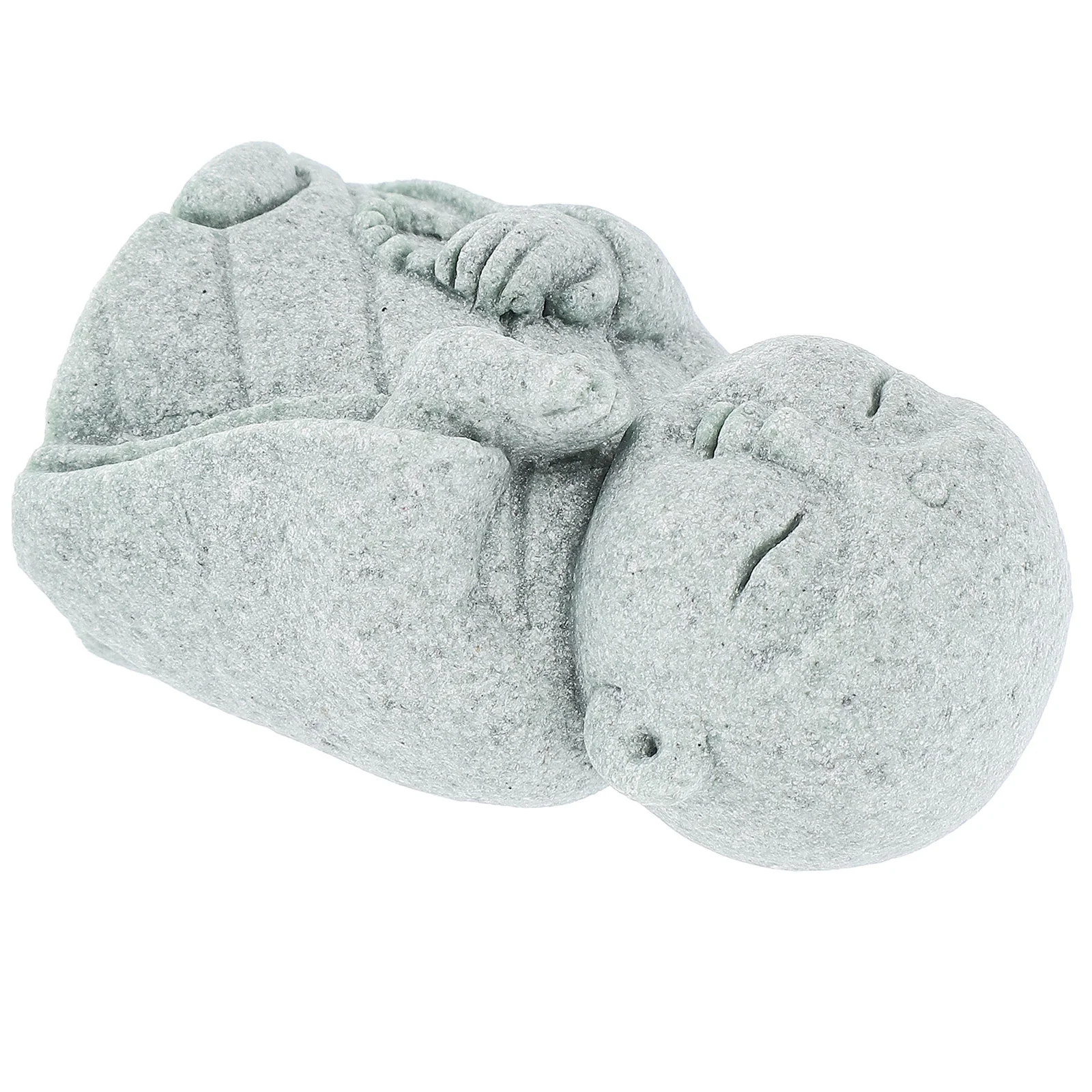 تمثال بوذا حجم صغير ديكور الحجر الرملي خمر تصميم معقد هدية الصحوة الروحية ديكور المنزل حديقة تمثال بوذا