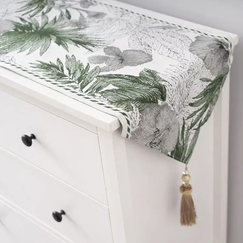 Camino De Mesa rectangular a prueba De polvo, cubiertas para mueble De TV, decoración moderna para el hogar, Camino De Mesa Simple, recién llegado nórdico