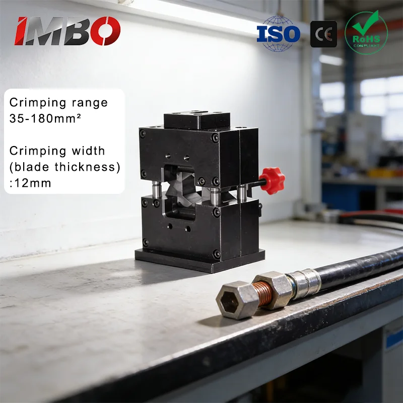 IMBO 35-180SQMM Cable Crimping Die Hexagonal Terminal Crimping Machine Stamping Molds Lugs Crimping Applicator