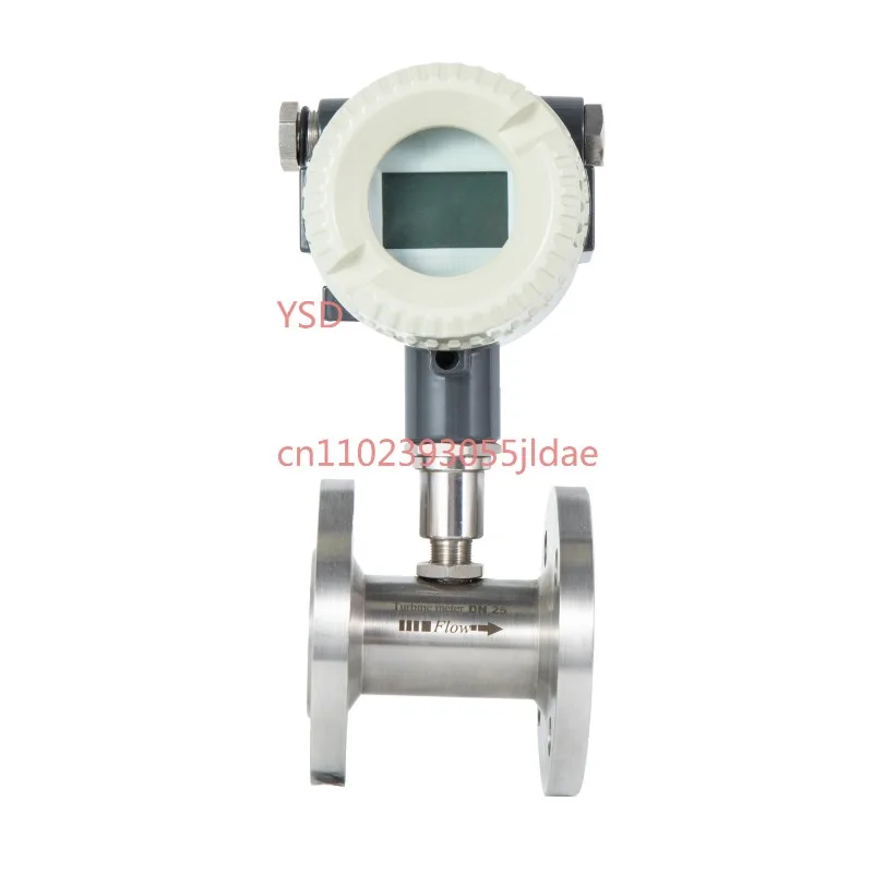 Diesel Cooking Oil Turbine Flow Meter, High Precision Flowmeter for Transformer Oil Conductive Liquid