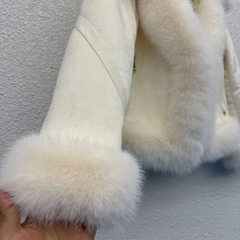 Women's Clothing Winter New Arrivals Women's Faux Fox Fur Quilted Casual Stylish Fur Coat Loose Fit High Quality Faux Fur