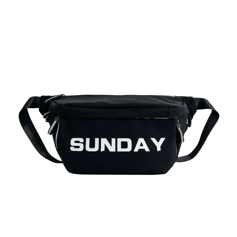 Large capacity Women Waist Bag Casual Nylon Fanny Packs Street Hip Hop Waist Packs Unisex Chest Pack Shoulder Crossbody Bags