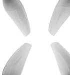 HQProp T3.5X3.5X3 3535 3.5 Inch 3-Blade Racing Propellers 1.5mm Shaft Ultralight PC Blades for Mini FPV Freestyle Drone Spares