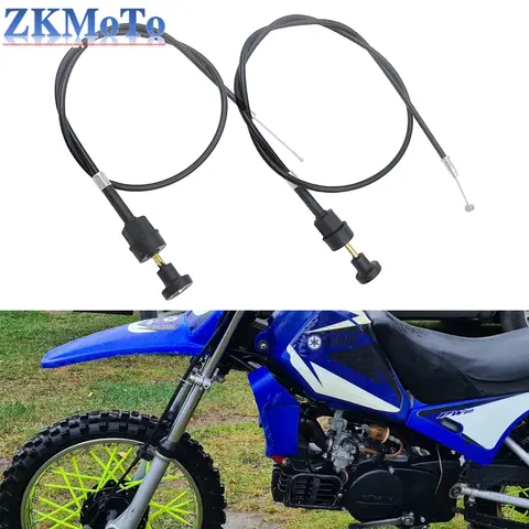 Motorcycle PW50 PW80 Carburetor Choke Cable Bike Push Pull Choke Throttle Cable For Yamaha PW 50 80 Pit Dirt Motocross