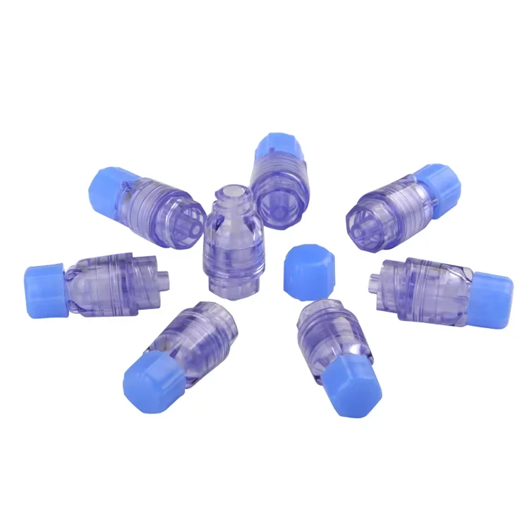 wholesale Medical Disposable Shot Adapter Manufacturers Company Supply Pin Free Connector Needless Adaptor