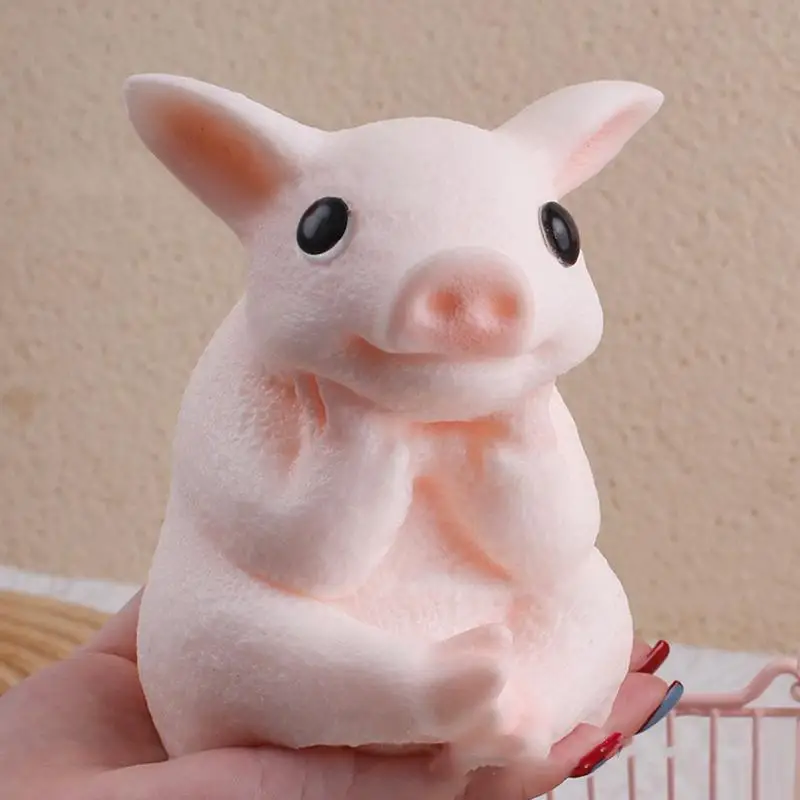 

Creative Pig Squishys Stress Relief Decompressions Toy Cute Squeeze Animal Little Pig Doll Pinch Fidget Toy