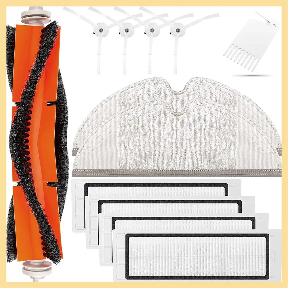 

GOOD-Spare Parts For Xiaomi Roborock S5 MAX S6 Maxv S6 Pure S50 S51 S55 Robot Vacuum Cleaner Accessories Kit