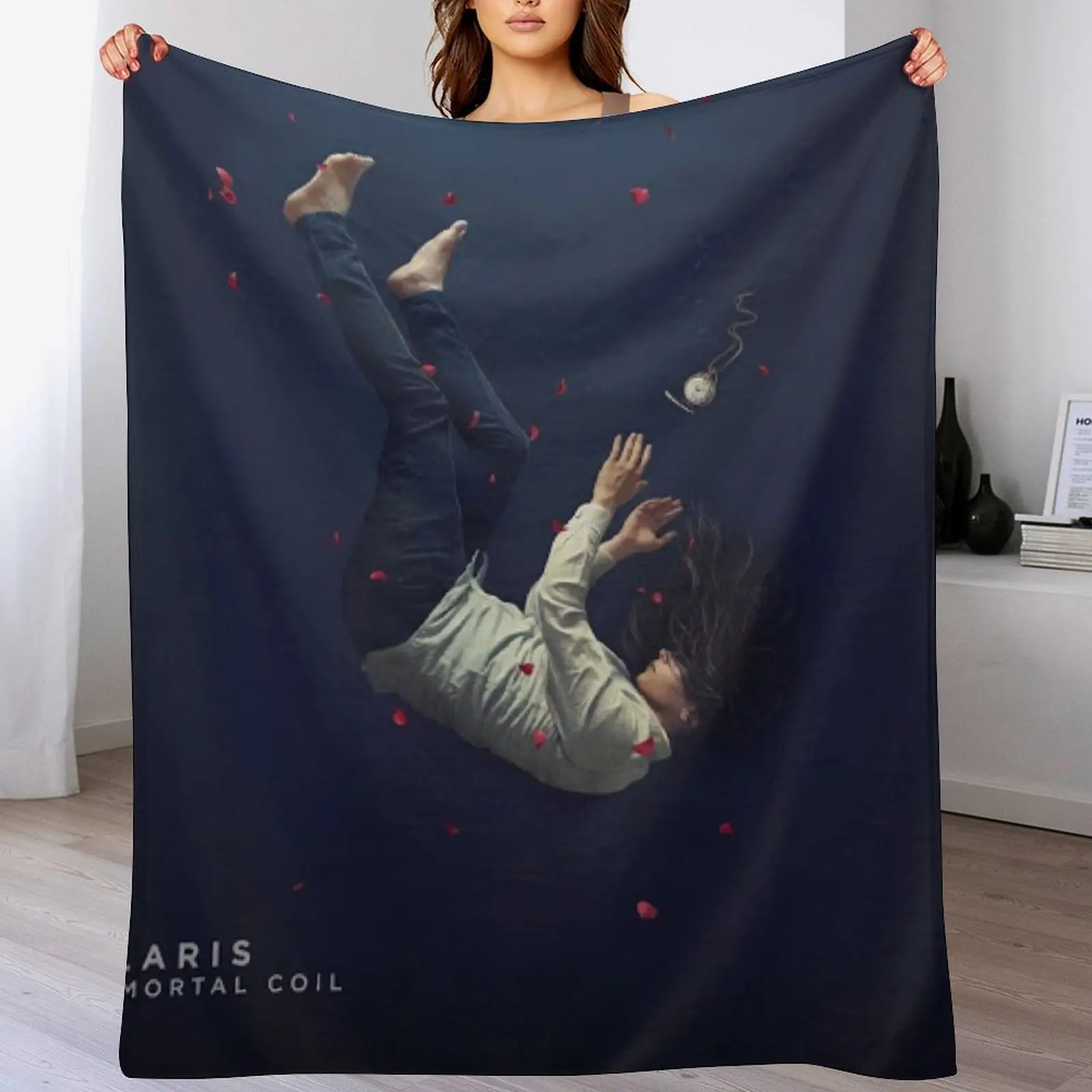 polaris - the mortal coil Throw Blanket Quilt Camping Vintage Blankets