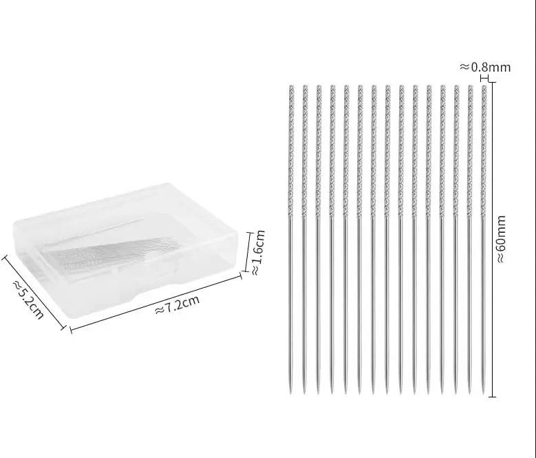 15pcs Snag Nab It Tool, 2.36 Inches Snag Needle, Snag Repair Needle, Essential for Knitwear Knitting Clothing Curtains view 6