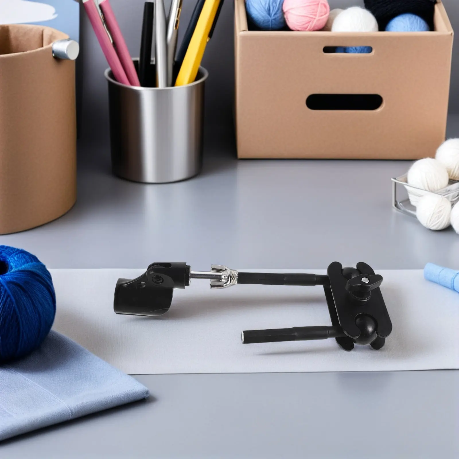 

Универсальный держатель для микрофона с шарнирным креплением, регулируемый зажим для стойки для тарелок, микрофонной стойки, аксессуары для студийной записи и стриминга