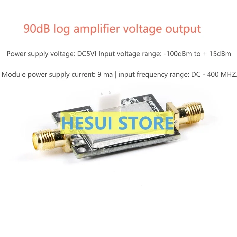 AD8310 Single terminal RF logarithmic detector module DC-440M logarithmic detector 90dB logarithmic amplifier