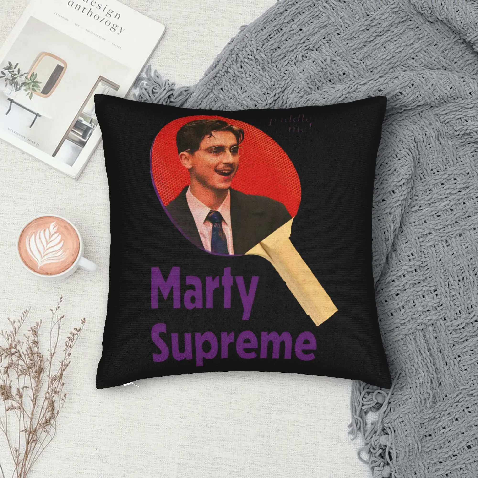 Y2K Bedroom Marty Supreme Movie Decoration Pillowcase Stuff  Pillow Covers Square Multi-Size