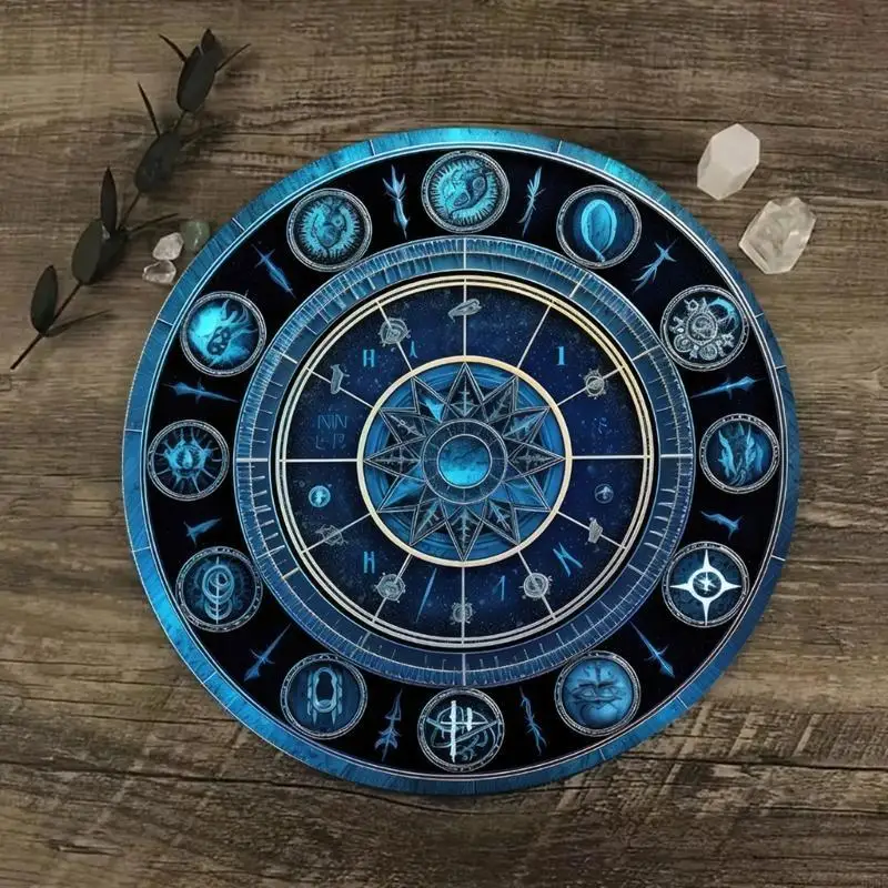 

Divination Mate Mouse Pad Pad Rubber Astrology By Makulums Carp Card Card Card Card