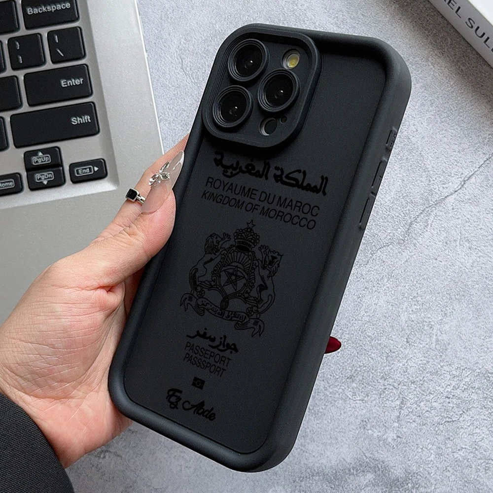 Phone Cases Uk Samsung - Morocco UK USA Passport Phone Case