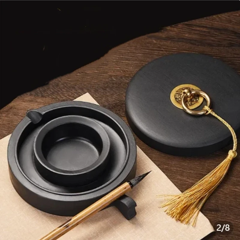 natural-raw-stone-inkstone-brush-calligraphy-writing-double-circle-inkstone-ancient-style-inkstone-practical-ink-cartridge