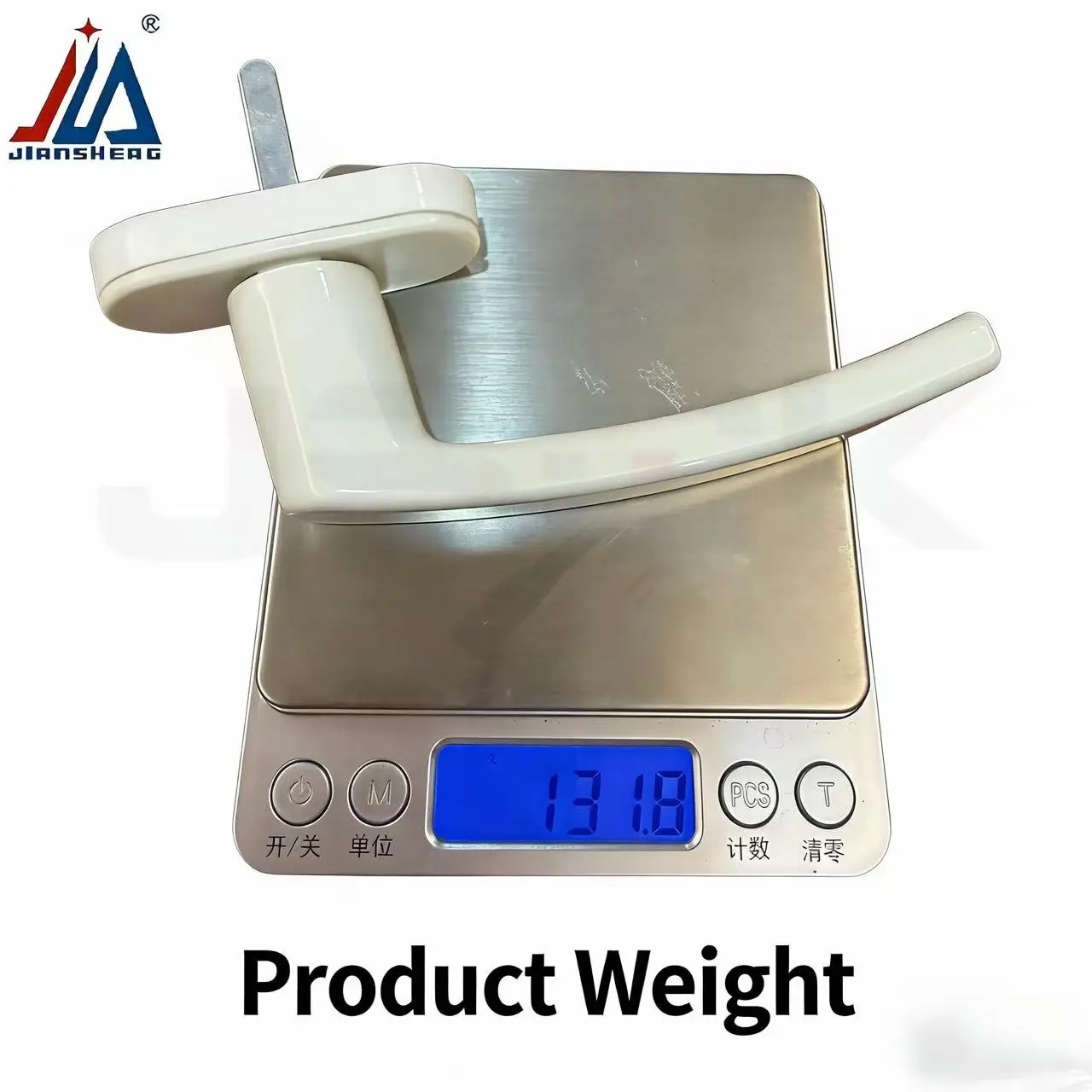Upvc Window Handle Aluminum Alloy Casement Window Locks Window Handle for UPVC Windows, Key Lock White Finish