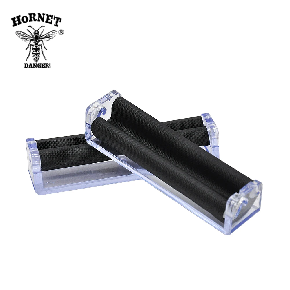 HORNET Plastic Transparent Toba Roller Cigarette Rolling Machine Hand Roller Machine For 110MM Paper