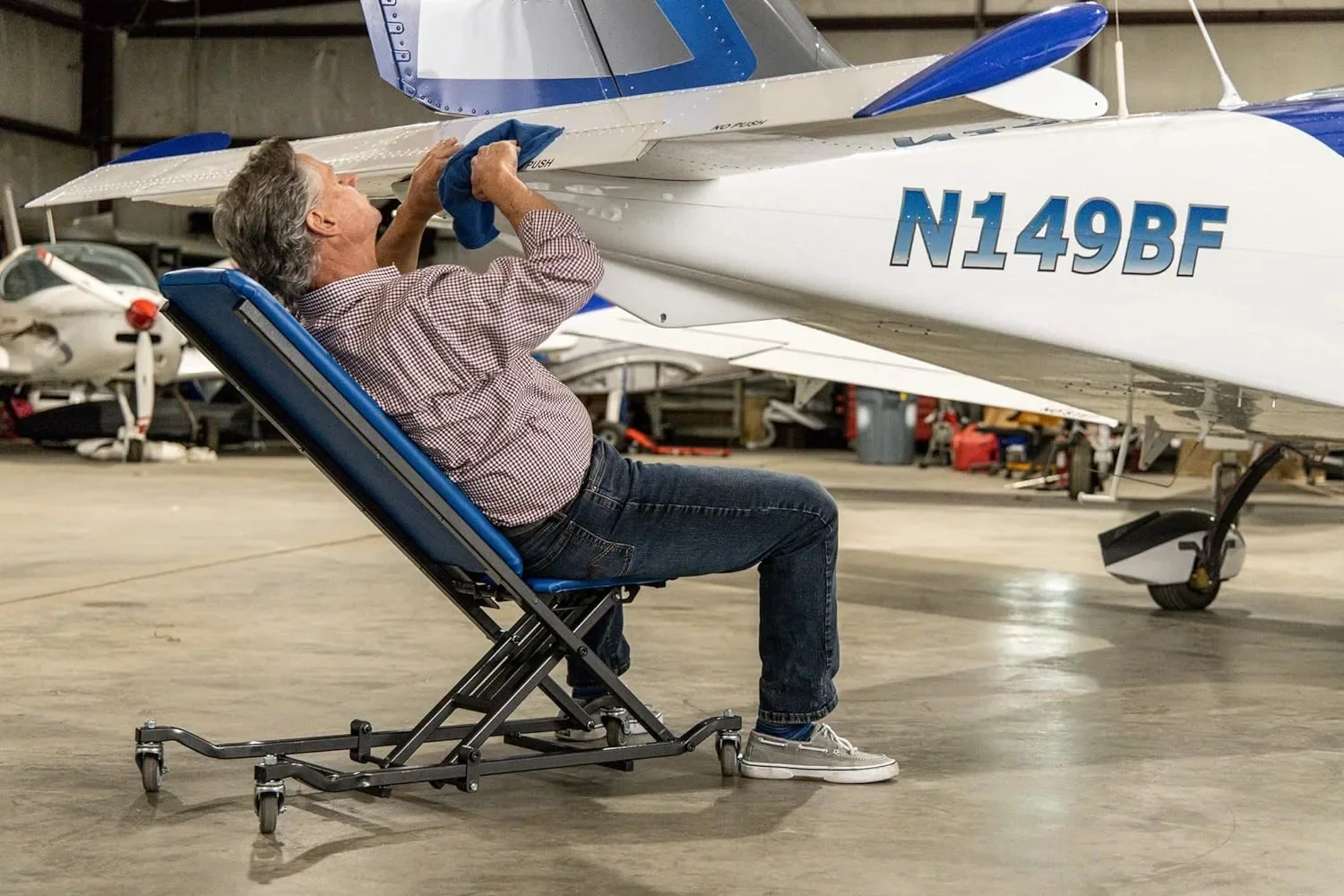 Höhenverstellbare Mechanik Creeper, Autoreparaturhilfen