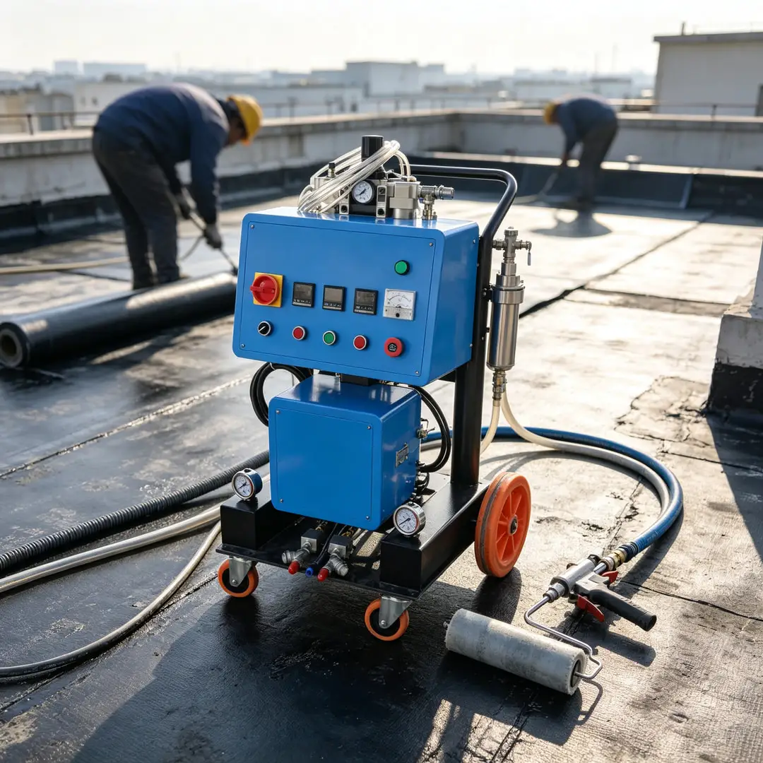 Foam Spray Machine Efficient Fluid Transfer for Facility Maintenance Customized Polyurea Spray Machine Compact Even Coverage