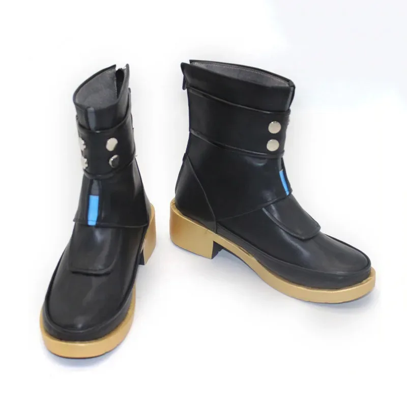 qq78Request7Honkai Star Rail Misha Gra Cosplay Buty Botki Skórzane PU Dla Kobiet Dziewczyn Halloween Karnawał Impreza Role Play Cu