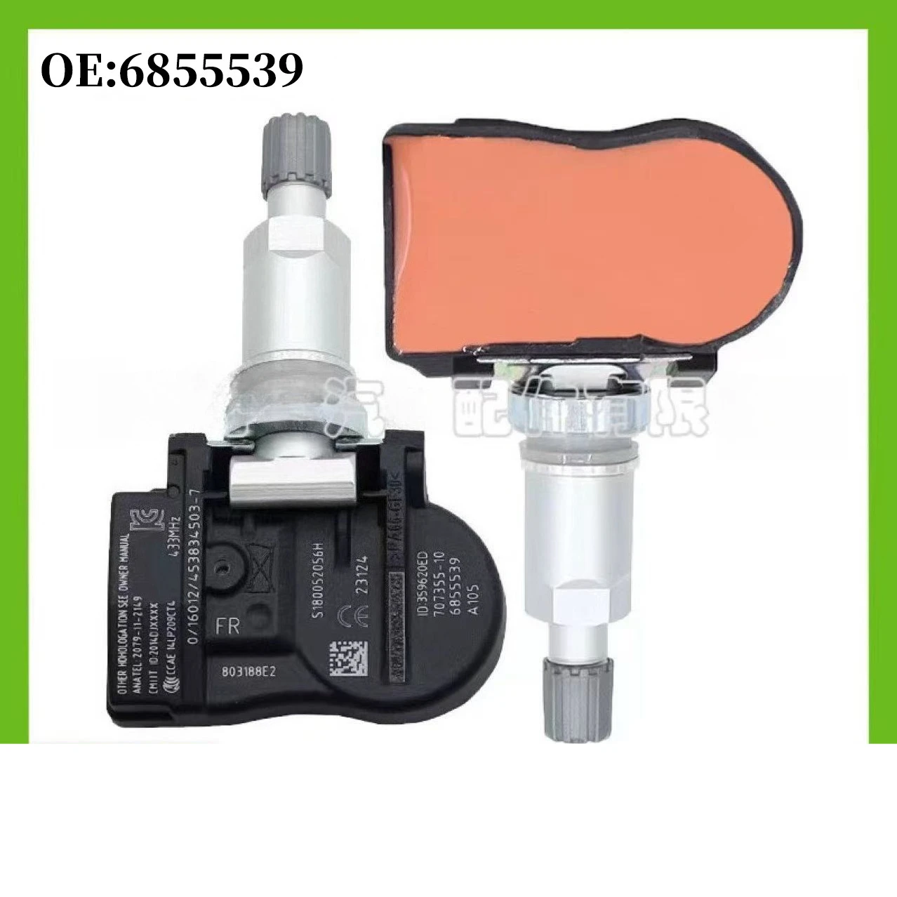 

6855539 1/4pcs TPMS Tire Pressure Monitor Sensor for BMW 3 5 Series X3 M2 36106855539