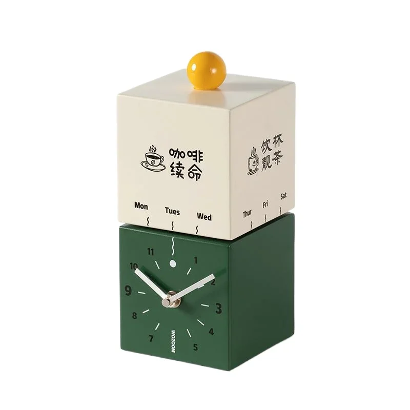 

Simple desk ornament seat pendulum desktop creative light luxury watch