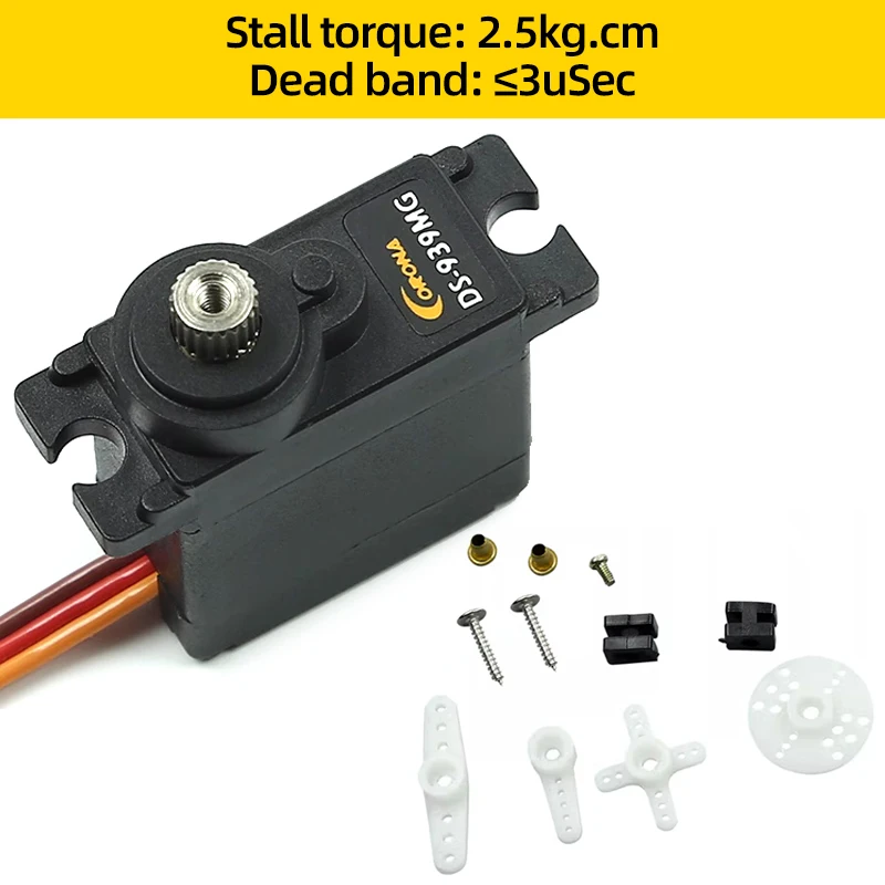 Corona DS939MG Digital Servo Metal Gear DS-939MG Micro Servo 2.5kg/0.14sec/12.5g Para RC FPV Avião Robô Carro Barco