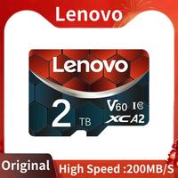 Lenovo 2TB Memory Card 128GB Class 10 V60 TF Card 1TB Mini SD Card 512GB High Speed Micro TF SD Card 256GB For Nintendo Switch