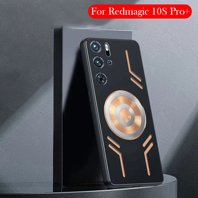 

Magnetic Case For ZTE Nubia Redmagic 10S Pro Plus Heat Dissipation Back Cover Case for Redmagic 10S Pro Pro+