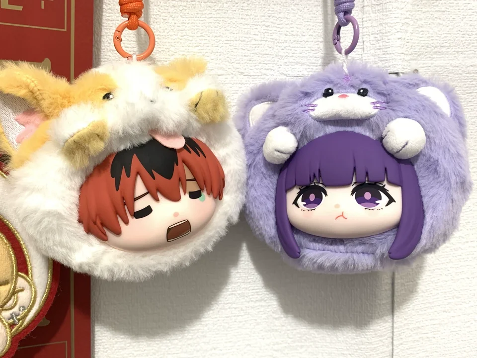 

Frieren: Beyond Journey's End Fern Stark Himmel Cosplay Cotton Pendant Keycahin Anime Moppet Mascot Kawaii Bag Charm Accessories