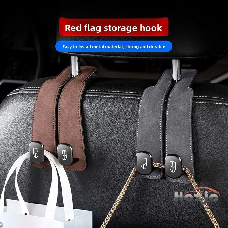 

Car Hook for Hongqi E-hs7 Hs3 Hs5 E-hs9 H5 E-qm5 H9 H6 Seat Back Hooks Headrest Hanger Clip Double Hooks Accessories 2025