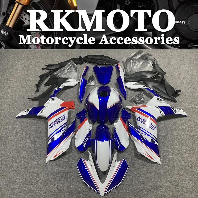 

NEW ABS Motorcycle Injection Fairing Kit fit For YZF R25 R3 R 25 3 2015 2016 2017 2018 Bodywork Fairings kits set Blue White