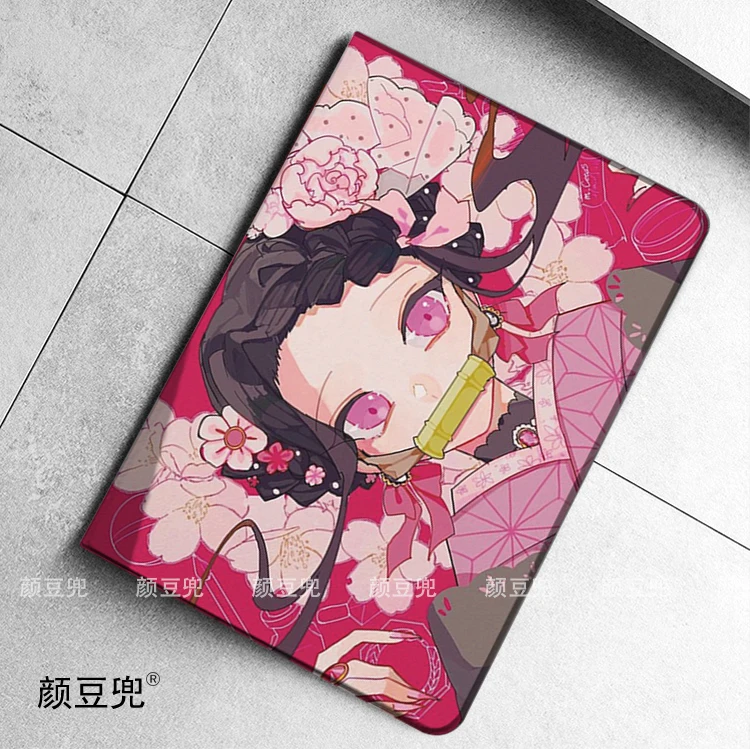 Anime Kamado Nezuko For iPad Air 4 5 10.9 Mini 5 6 Case Luxury Silicone For Pro 12.9 11 iPad 10th Protective Shell