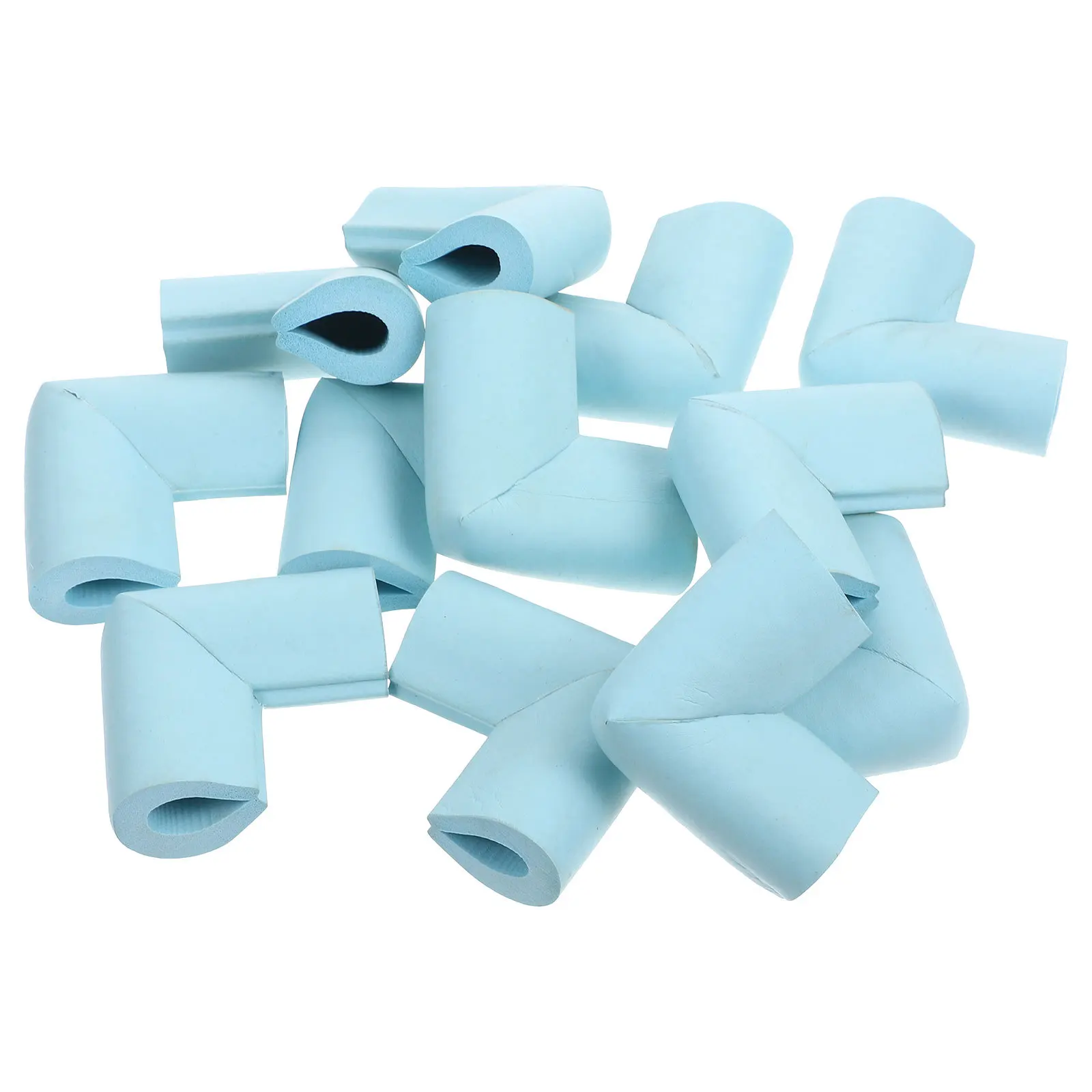 12Pcs Corner Protector Soft Foam Furniture Corner Guard Bumper Protective Cover for Table Bed Frame Transport Furniture Bumpers