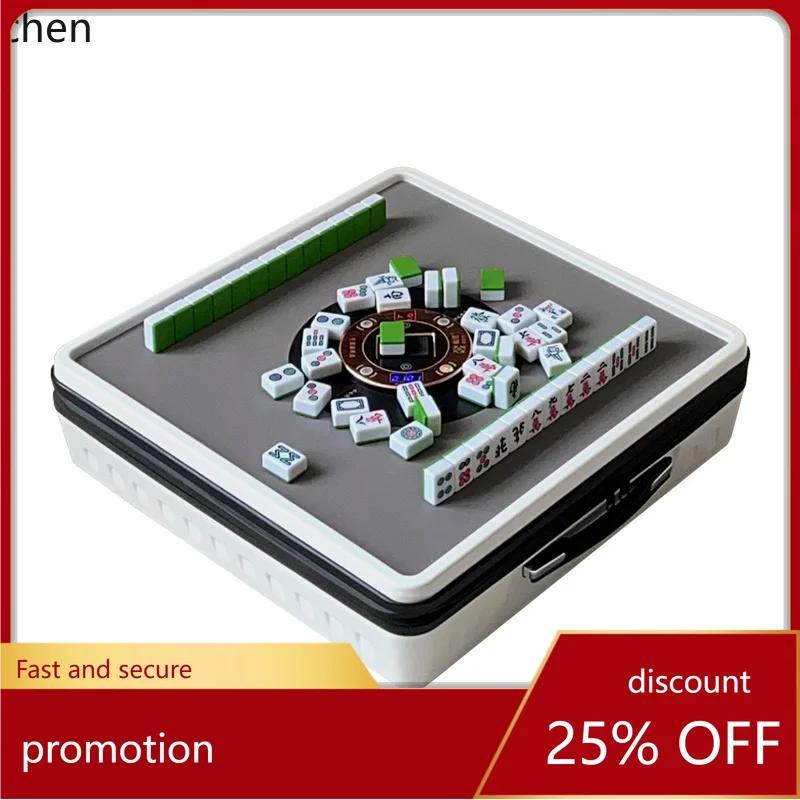 

HT automatic mini bedroom legless electric mahjong table integrated household small