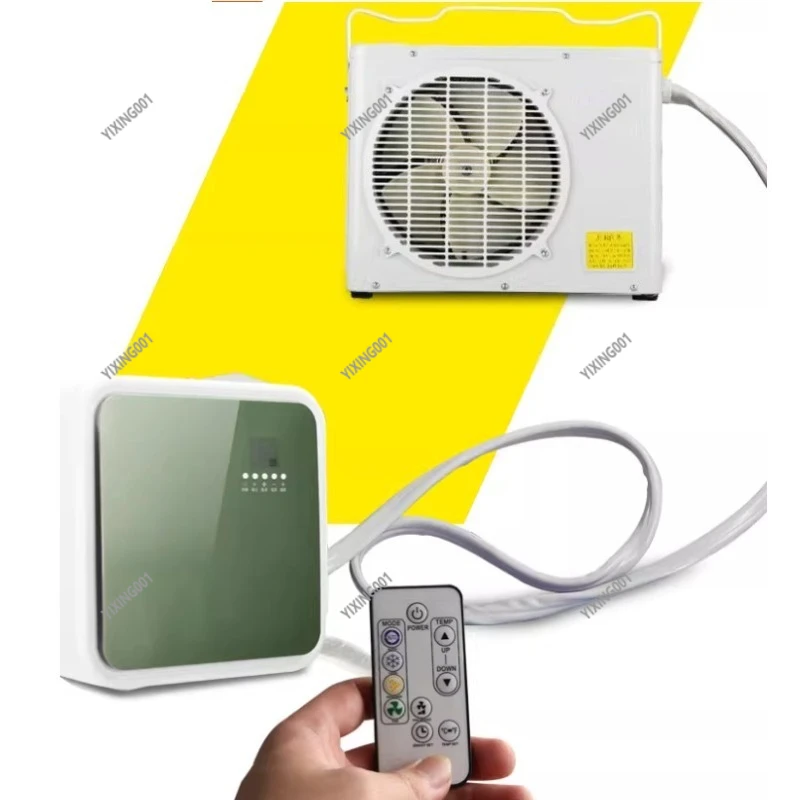 220V 1P Split Type Mobile Parking Air Conditioner Self-Assembly Compact Space Small AC for Efficient Cooling