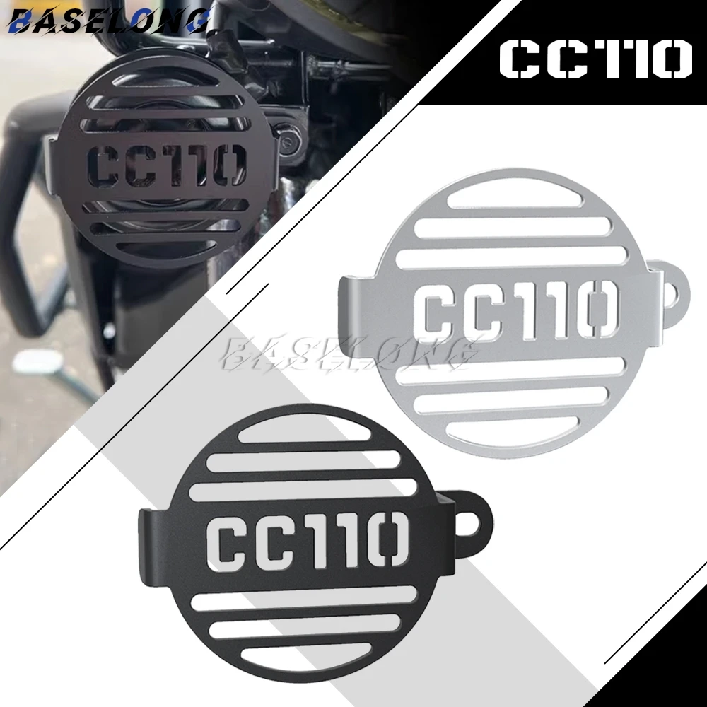 

Motorcycle Horn Cover Guard Protector Alumiunm Accessories FOR HONDA CC110 CROSS CC 110 CUB 110 2018 2019 2020 2021 2022-2026