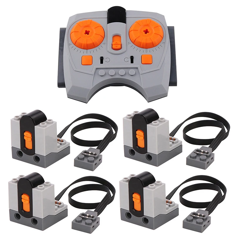 

MOC Technology PF Pieces Строительные блоки Инфракрасный приемник + Инфракрасный пульт дистанционного управления, совместимый с блоком питания legoeds