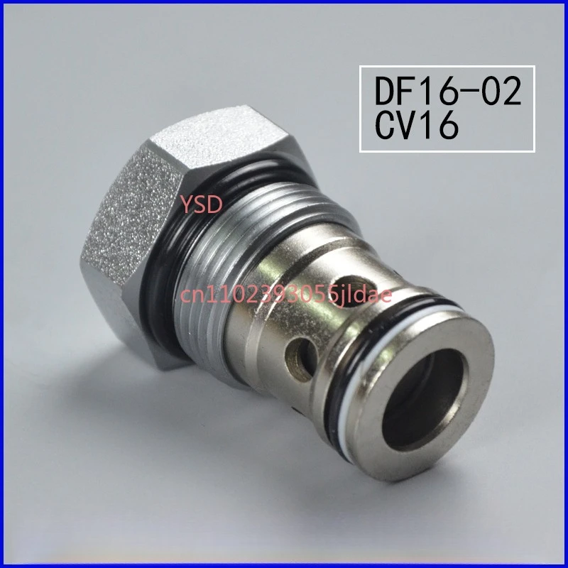 

Картридж с резьбой CV16/DF16-02, гидравлический клапан обратного и удерживающего давление.