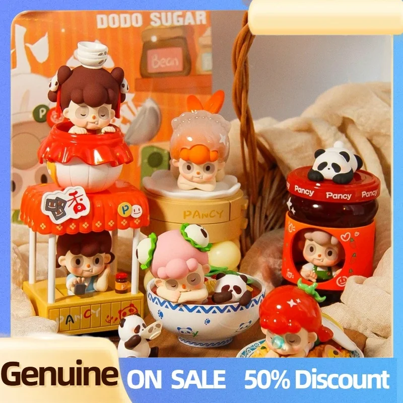 

Dodo Chinese Little Master Series Anime Figure Blind Box - Trendy Cute Cartoon Panda Collectible Decoration For Birthday Gifts