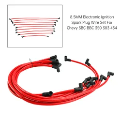 Artudatech 8.5MM Electronic Ignition Spark Plug Wire Set For Chevy SBC BBC 350 383 454