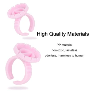 CNK-Fan-Cup-Halter-Ringe Container für Wimpernverlängerung, Tattoo-Pigmentbecher, Wimpernwerkzeug, Zubehör, 100 Stück 12 Hauptverkäufe Tattoo Battooc - №9