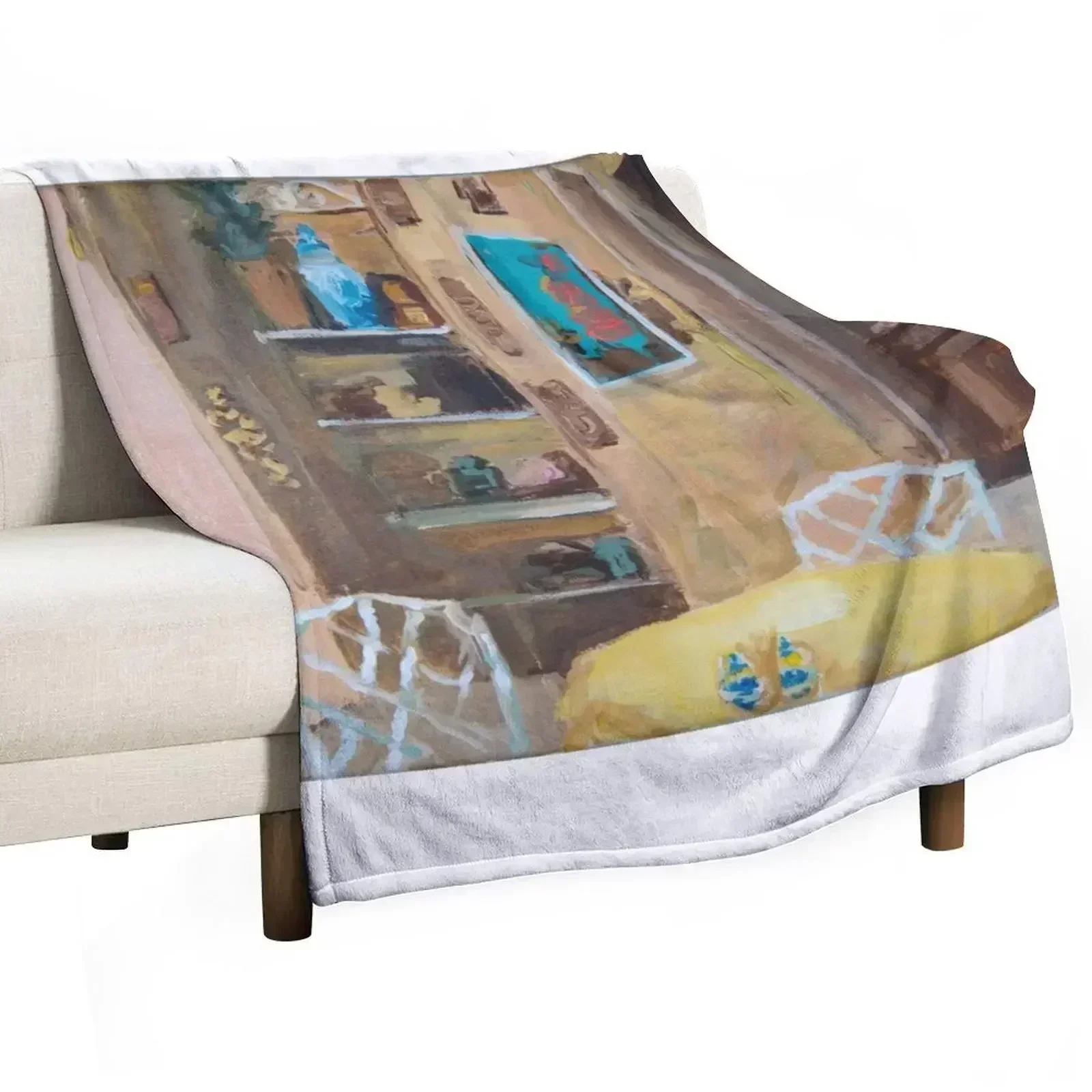 You ate my sensible meal!! Throw Blanket Decoratives Blankets For Sofas Vintage Camping Tourist for winter Blankets