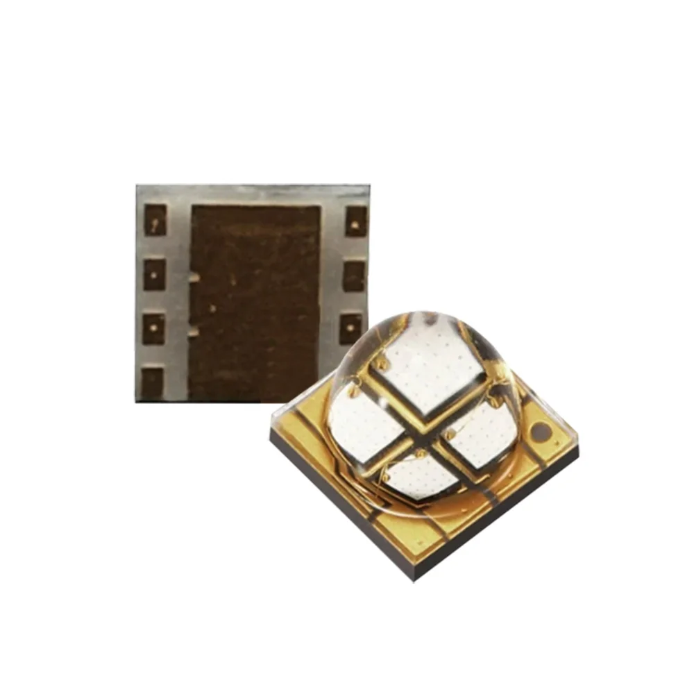 10W UV Ultraviolet 365nm Purple Light 4 In SMD 5050 Ceramic LED Lamp Beads 385nm395nm405nm Welding 20MM Copper Substrate image 3