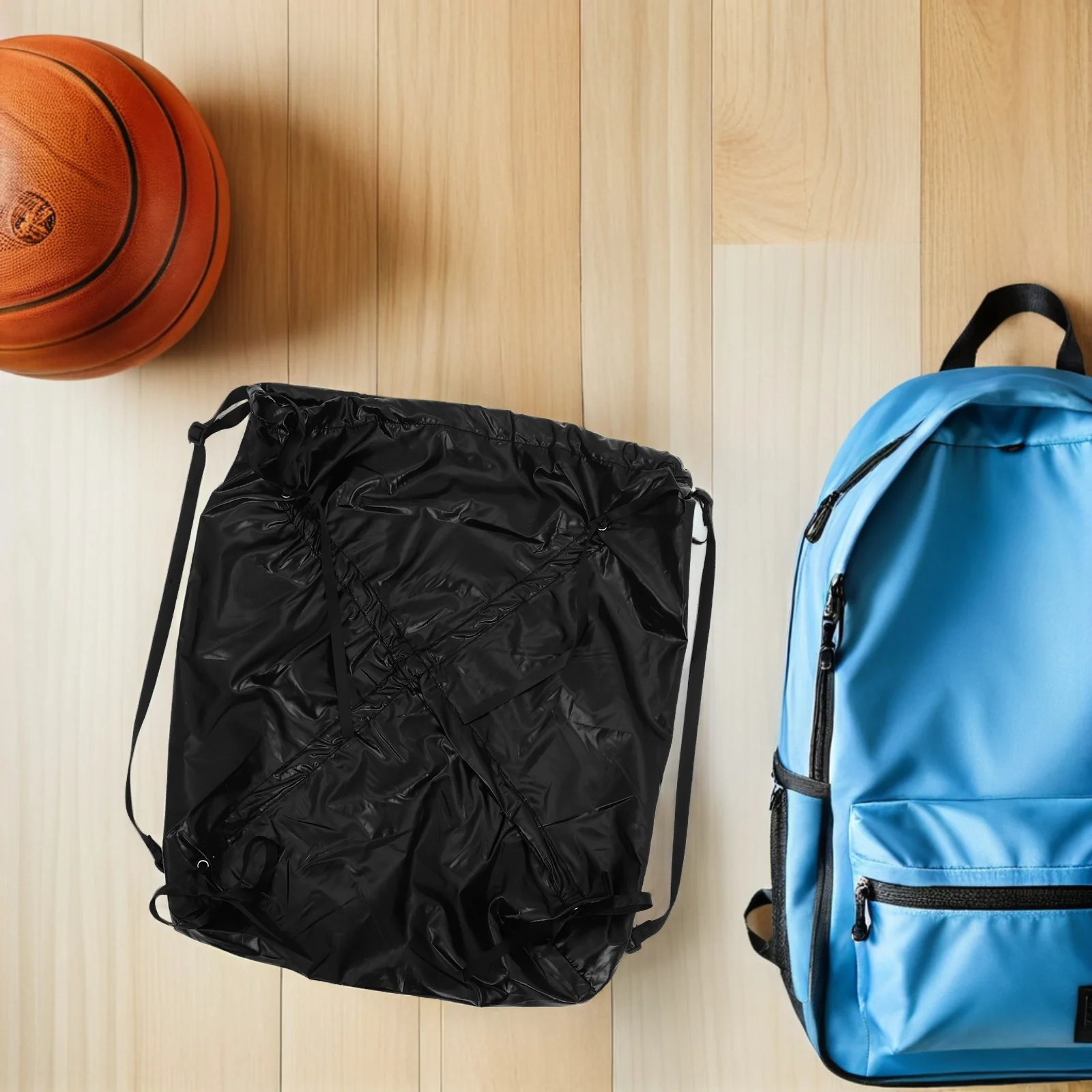 Large Capacity Drawstring Backpack Oxford Cloth Unisex Gym Sports Travel Beach Camping Storage Bag For Men Women Students