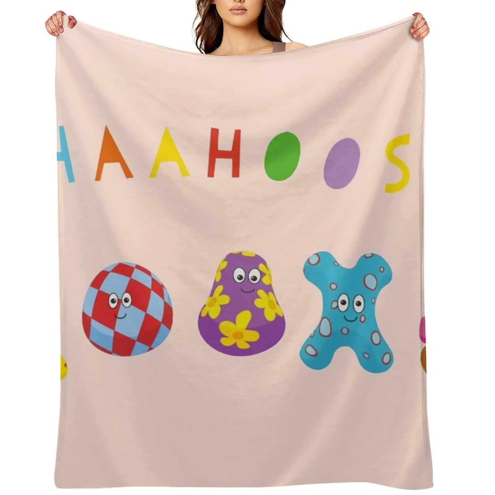 

The Haahoos In the night garden Throw Blanket Travel Blankets For Sofas Summer Beddings Blankets
