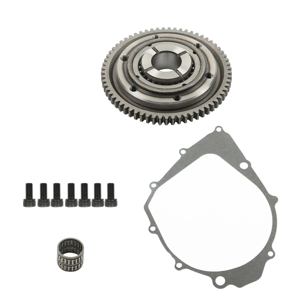 Starter Clutch w/ Gasket Kit For Yamaha Warrior 1988-2004 Raptor 2005-12 YFM 350