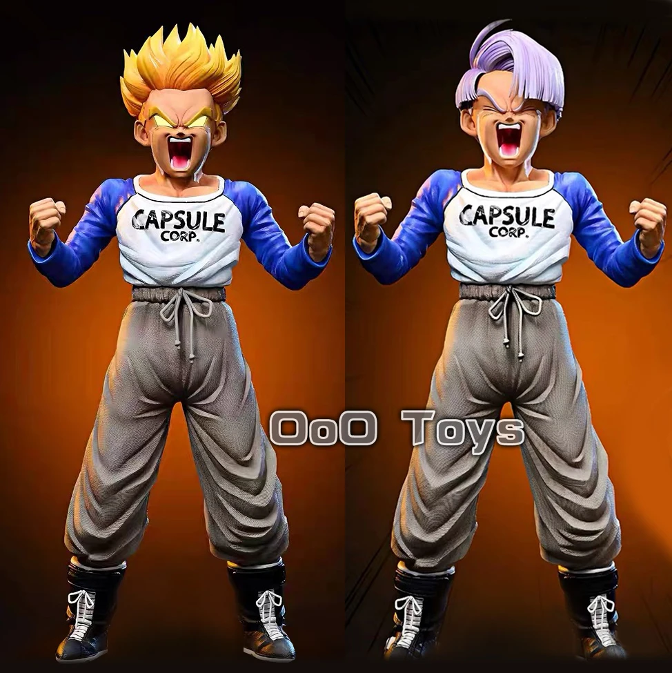 26cm Anime Dragon Ball Z Future Trunks Figure Eye Noctilucent Trunks Action Figures PVC Collection Model Toys Gifts