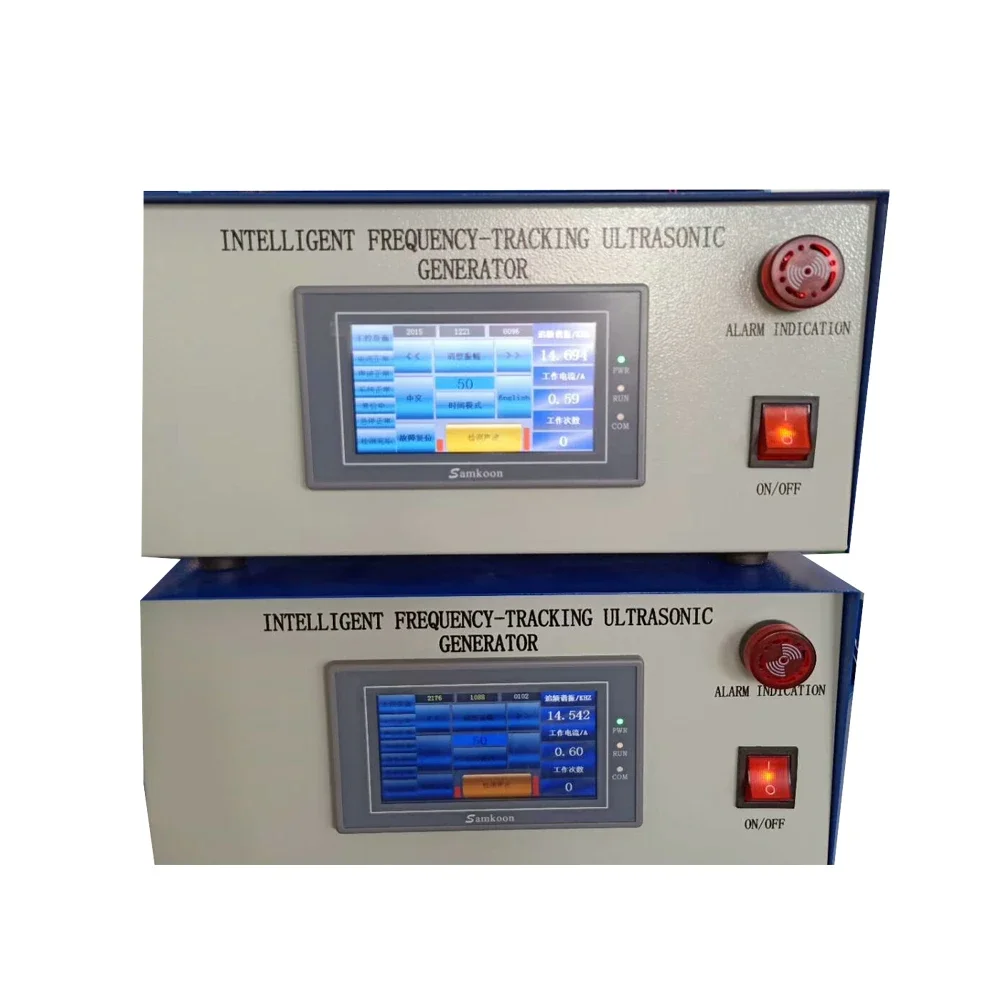 

Intelligent digital 20khz ultrasonic plastic welding generator 2000w with LED touch screen