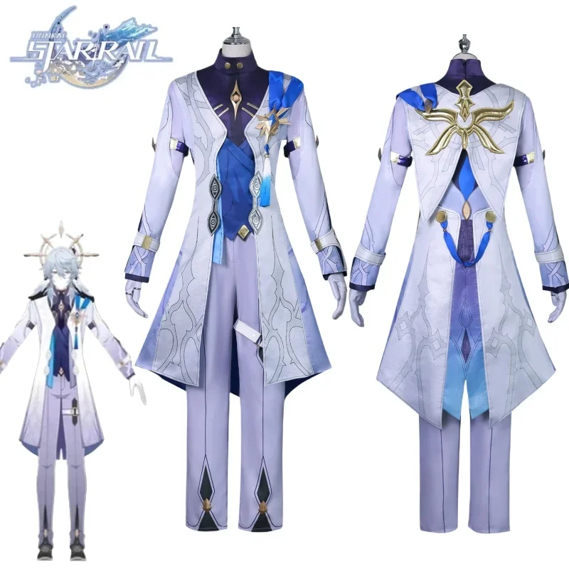 

Sunday Game Cosplay Costumes Honkai Star Rail Shoes Wig Clothes Role Play Masquerade Christmas Halloween Uniform for Adult Men